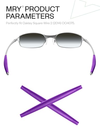 Image of Mryok Replacement Earsocks for Oakley Square Wire 2 (2014) Sunglasses - Options