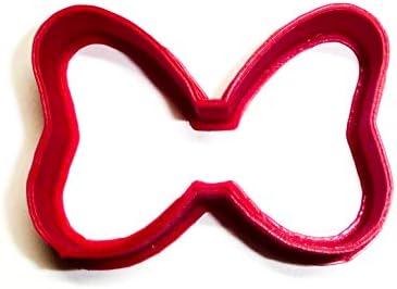 MINNIE'S BOW MINNIE MOUSE CHARACTER SPECIAL OCCASION COOKIE CUTTER BAKING TOOL 3D PRINTED MADE IN USA PR305