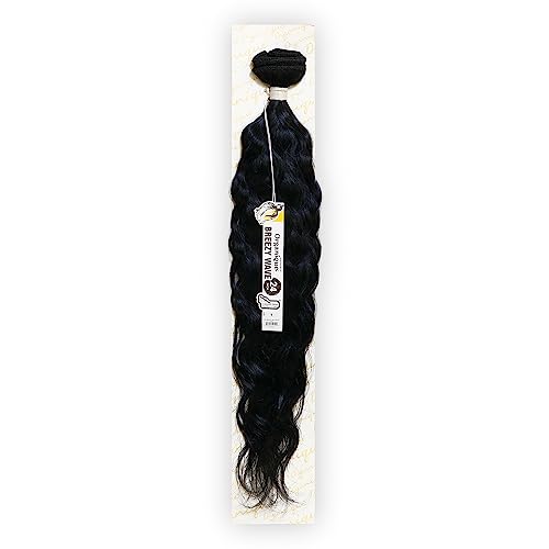 Shake-N-Go Organique Synthetic Weave Hair Extension - BREEZY WAVE 24" (1 Jet Black)