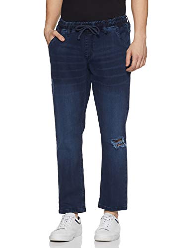 Image of ABOF Men's Slim Fit Stretchable Jeans