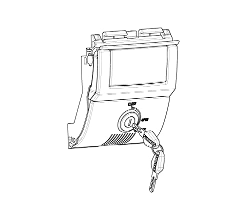Mécanisme de verrouillage de prime Shad Sh58x Sh59x pour top case moto de haute sécurité