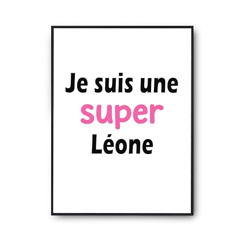 Affiche Une Super Leone 2 poster de décoration murale pour le salon