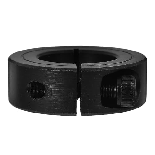 IMIKEYA Anillo Negro para Cilindro de Gas de Fijación de Acero Inoxidable Alta Estabilidad y Versatilidad en Silla de Oficina para Protección y Reparación