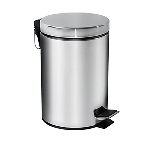 Lixeira Standard com Pedal/Balde Brinox Decorline Lixeiras Aço Inox Aço Inox