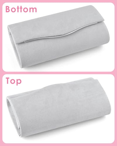 Image of TINDTOP Clutch Purses for Women, Formal Evening Bags Suede Shoulder Envelope Party Handbags Wedding Cocktail Prom Clutches