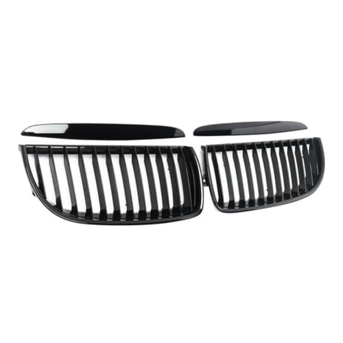 Grilles de calandre pour BMW Série 3 E90 E91 2005-2008 noir brillant