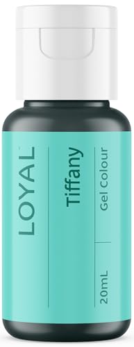 Image of Loyal Gel Food Coloring | Vibrant Color for Buttercream, Fondant, Royal Icing, Gum Paste, Marzipan and Cake Batter | Gel-Based Concentrated Food Dye - 20ml Tiffany