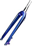 Full Carbon Fiber Disc Brake Bicycle Rigid Fork, 26/27.5/29' Mountain Bike Front Fork 28.6mm...