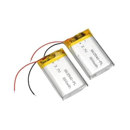 Batería 802540 800 mAh 3,7 V para reparar mp3 y juguetes antiguos