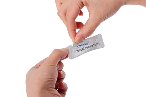 CROING 120 x Salzbeutel für Mühelose Nasenspülung - Nasenspülsalz für Nasendusche