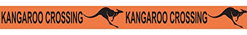 Kangaroo Crossing Poly Decorating Material Party Accessory (1 count) (1/Pkg)