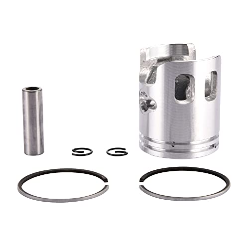 WOOSTAR 40mm Pistón Kit Reemplazo para 2 Tiempos 49cc 50cc 1994-2015 PW50 Y-Zinger Jog Ciclomotor Scooter Dirt Pit Bike Go Kart