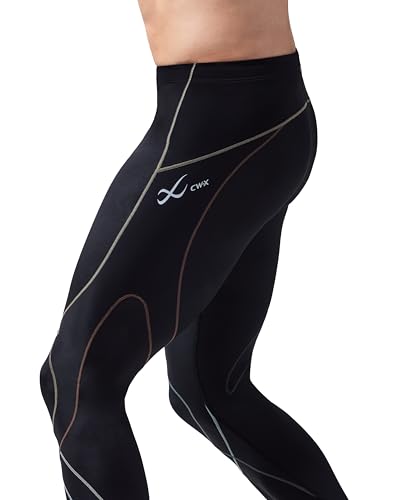 CW-X Men's Stabilyx Joint Support Compression Tights, Pants for Running and Recovery, 225809a4