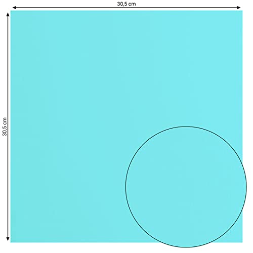 Florence Cardstock Smooth, Coloured Card Making Supplies 12 x 12 inch, Blue, 20 Sheets - Image 2