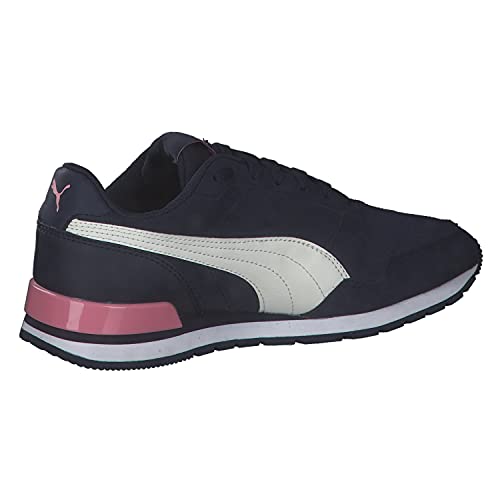 Image of Puma Unisex's St Runner V2 Sd Jr Trainers, Peacoat Whisper White Peony, 6.5 us