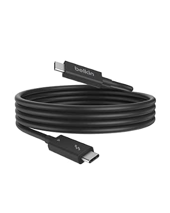 Belkin Thunderbolt 4 Cable, 100W PD, 2M, USB4 Compliant