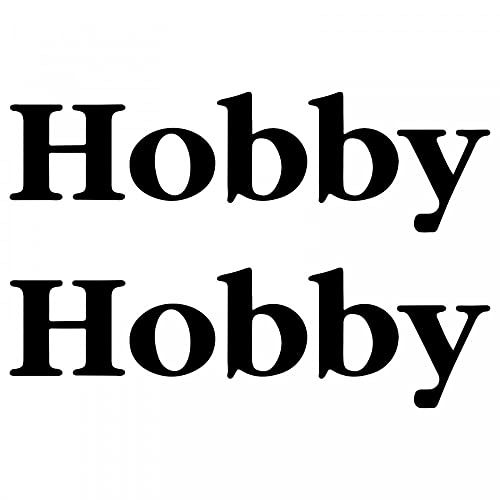  2 x Adesivi compatibili con caravan Hobby Campeggio casa mobile