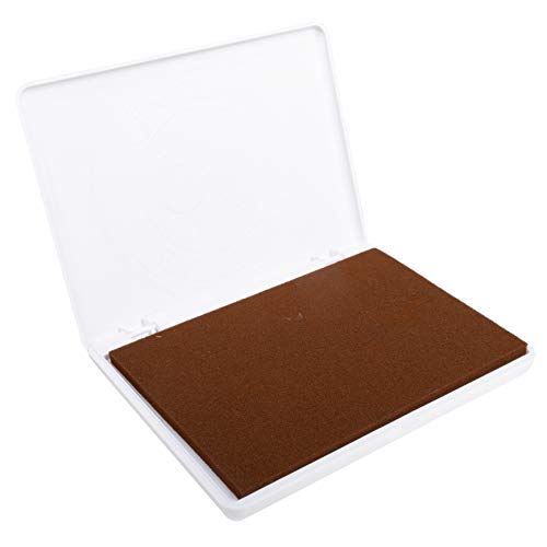 Center Enterprises Inc. Jumbo Washable Unscented Stamp Pad, Brown