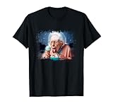Grandma Licking Ice Cream Embarrassing Old Ladies Meme Women T-Shirt