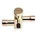 Service/Shut Off Valve, 7/8 in, Copper
