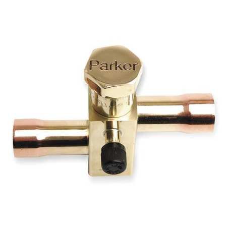 Parker Service/Shut Off Valve 3/4 in Copper
