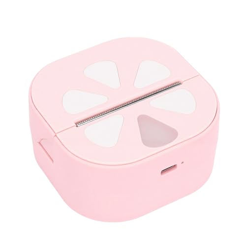 Image of Mini Sticker Printer, Bluetooth Inkless Thermal Printer, Portable Instant Printing Sticker Maker with 3 Rolls Paper for Study Notes Journal DIY
