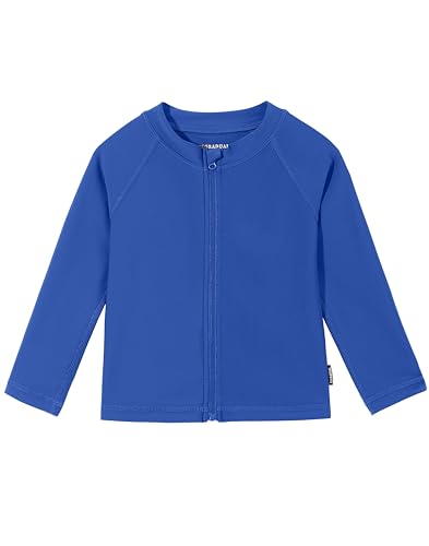Image of Toddler Boys Swim Shirts Rash Guard Long Sleeve UPF 50+ Sun Protection