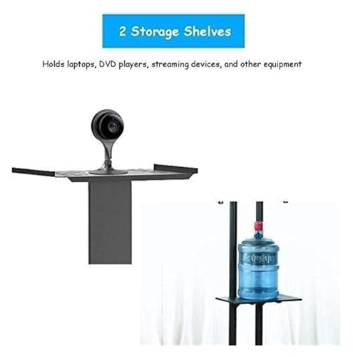 Soporte de TV móvil universal con ruedas miniatura 3