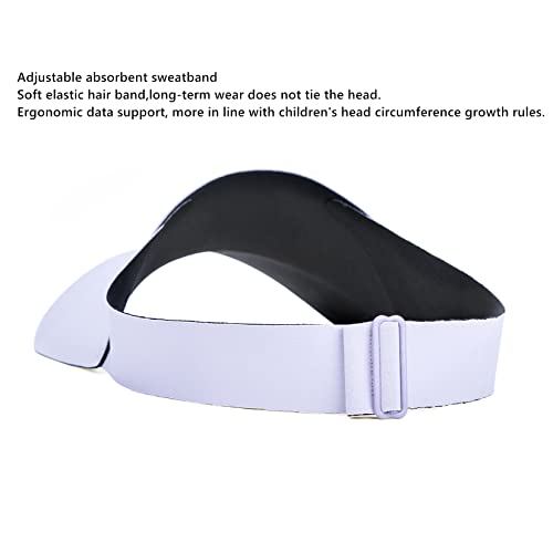 Century Star Kids Visor Sun Hat Adjustable Girls Visor Youth Toddler Visor Baseball Sports Hats Kids Golf Hat Tennis Hat Purple One Size #TOP2