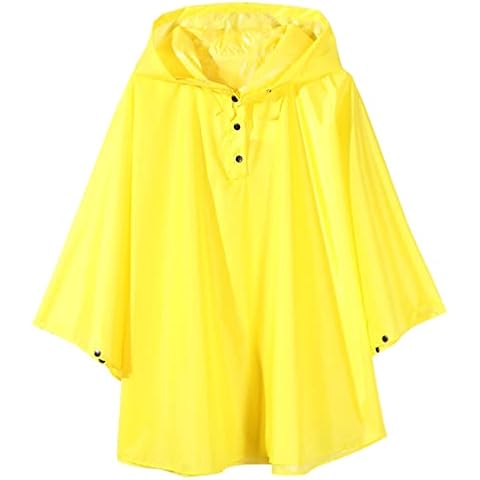 QIKADO Poncho Impermeable Niño Tejido de Poliéster Cover