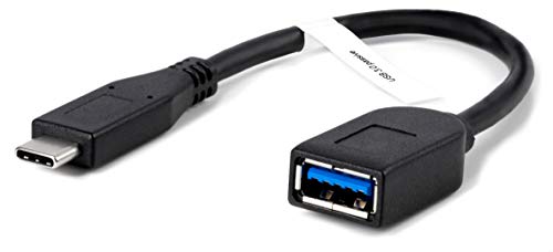 Plugable USB C to USB Adapter Cable, Enables Connection of USB Type C Laptop, Tablet, or Phone to a USB 3.0 Device (20 cm)