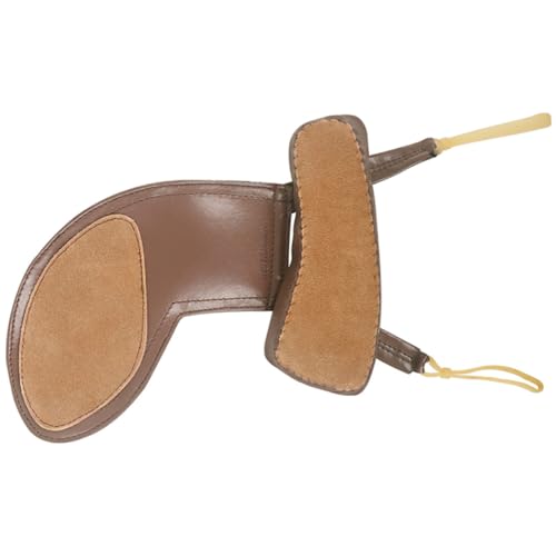 VANZACK Violin Shoulder Pad Chin Rest Cushion Sheepskin Material Comfortable Fit for Enhanced Stability and Ergonomics Violin Playing Essential Accessory