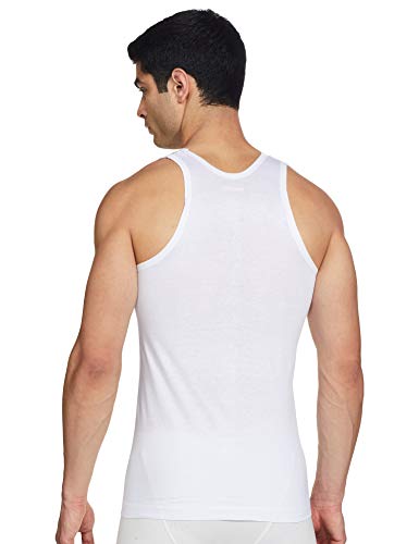 Rupa Jon Men Vest, Round Neck Sleeveless Vest, 100% Cotton, Regular Fit,Assorted Colour,Pack of 3 - Image 3
