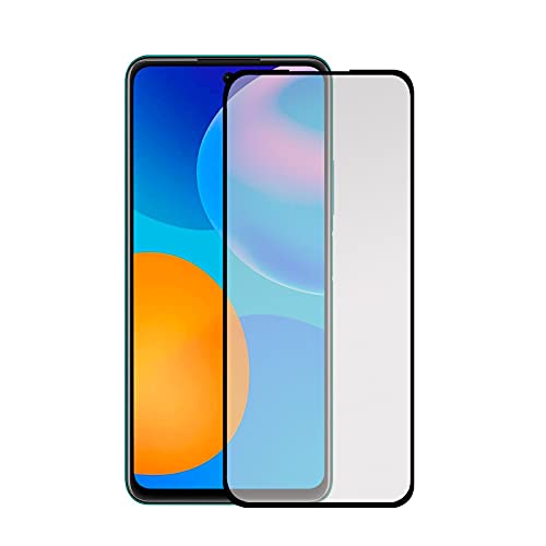 Todotumovil Protector de Pantalla Huawei P Smart 2021 Negro Cristal Templado Completo Curvo Vidrio 9H para movil