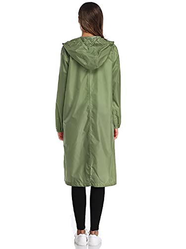 SaphiRose PONCHO Regenjas voor dames, windbreaker, waterdicht, capuchon, overgangs - Image 4