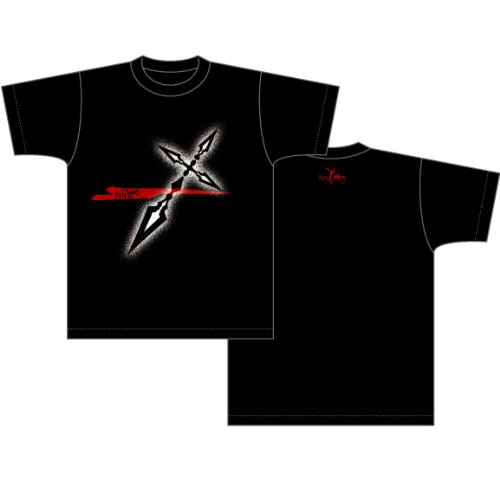 Amazon.co.jp: Fate/Zero 令呪(衛宮 切嗣)柄 Tシャツ ブラック サイズ