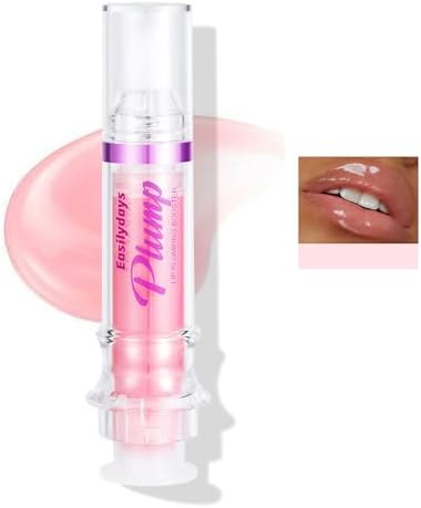Lifting Gloss, Spicy Lip Plumping Booster Lip Gloss Glossy Lipstick, Hydrating, Volumizes, High-Shine, Fuller Plumper Lip Mirror Lip Glaze, Plump & Pout Lip Plumper for Women Girls (#01)