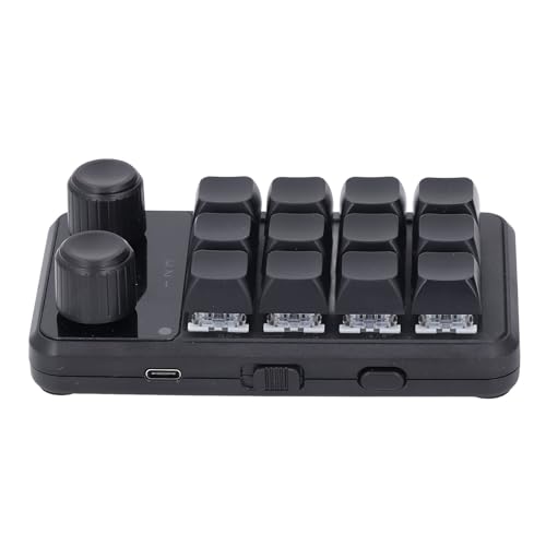 Clavier de jeu mécanique 12 touches interrupteur bleu macro programmable RVB - 6