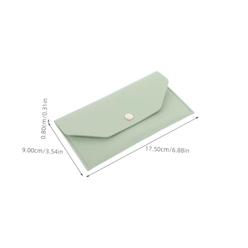Pu Leather Long Wallet Organizer for Cash and Cards Compact Envelope Wallet for Women Stylish Small Pouch for Coins and Receipts Versatile Storage2