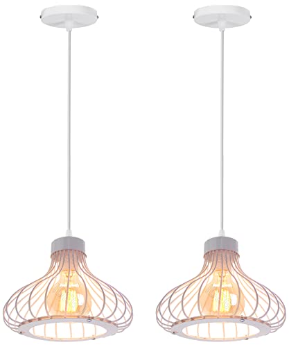 IDEGU 2 Piezas Lámparas de Techo Industriales