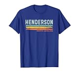 Vintage Stripes Henderson NC T-Shirt