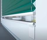 PLIMA fix für schmale Glasleisten - Universal Klebeplatte zur Plissee-Montage ohne Bohren (an PVC-Fenstern!) - Innovation-Made in Germany!