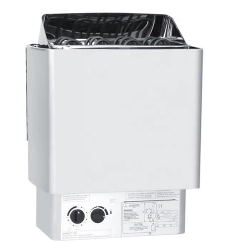 guoyjmm Calentador de Sauna Eléctrico de 4,5/6/8/9 Kw, Estufa de Vapor con Controles Integrados, para El Hogar, Baños de Vapor, Spas, Hoteles y Saunas Secas,8KW-220V