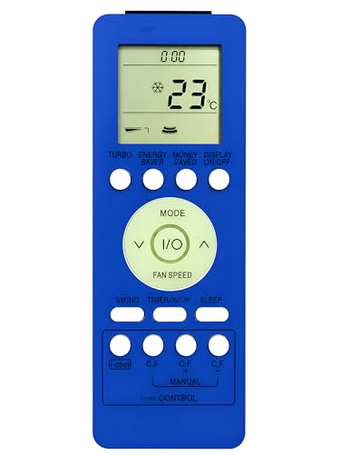 Image of Upix AC Remote No. 111 (No Backlight), Compatible /Replacement for Onida AC Remote Control (Exactly Same Remote Will Only Work)