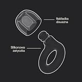 Loop Quiet 2 – tłumiące hałas, wygodne zatyczki wielokrotnego użytku | Sen, głębokie skupienie, podróże, wrażliwość na hałas | Elastyczne ochronniki słuchu | Różne rozmiary | Tłumienie 24 dB (SNR)