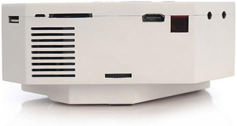 ด้านข้าง view of the UNIC UC30 projector showing various input ports.