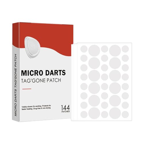 Micro Darts Tag'Gone Patch Aknebehandlungspflaster, 144 Stück
