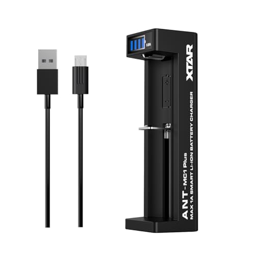Chargeur de batterie Li-ion 18650 21700 XTAR MC1 Plus USB-C intelligent LCD