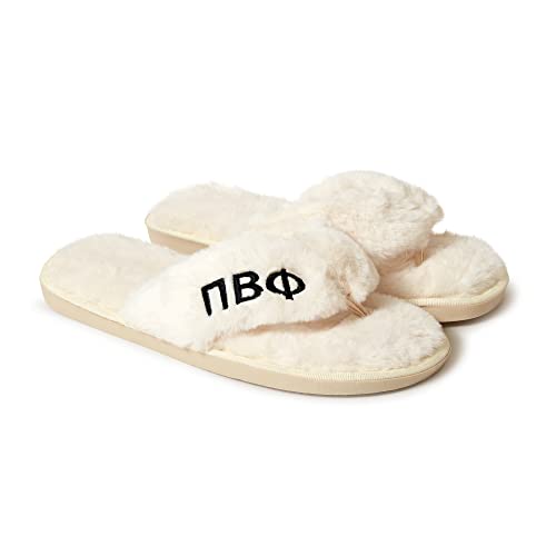 Sorority Shop Pi Beta Phi Fuzzy Slippers Women