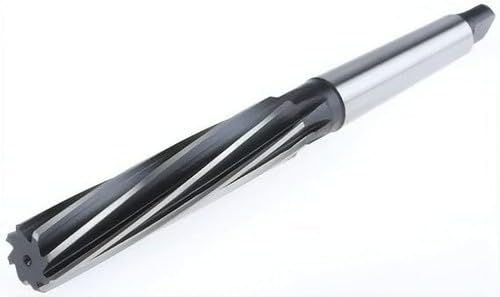 TUF - HSS Machine Reamer Dia 28 MM with Taper Shank MT 3 - Cut Edge 124MM - OAL 251 MM